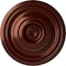 Ekena Millwork Traditional Ceiling Medallion (Fits Canopies up to 4"), 14 3/4"OD x 1 3/4"P, Antique Copper CM14TRACS - alternate 1